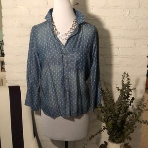 Chambray Top
